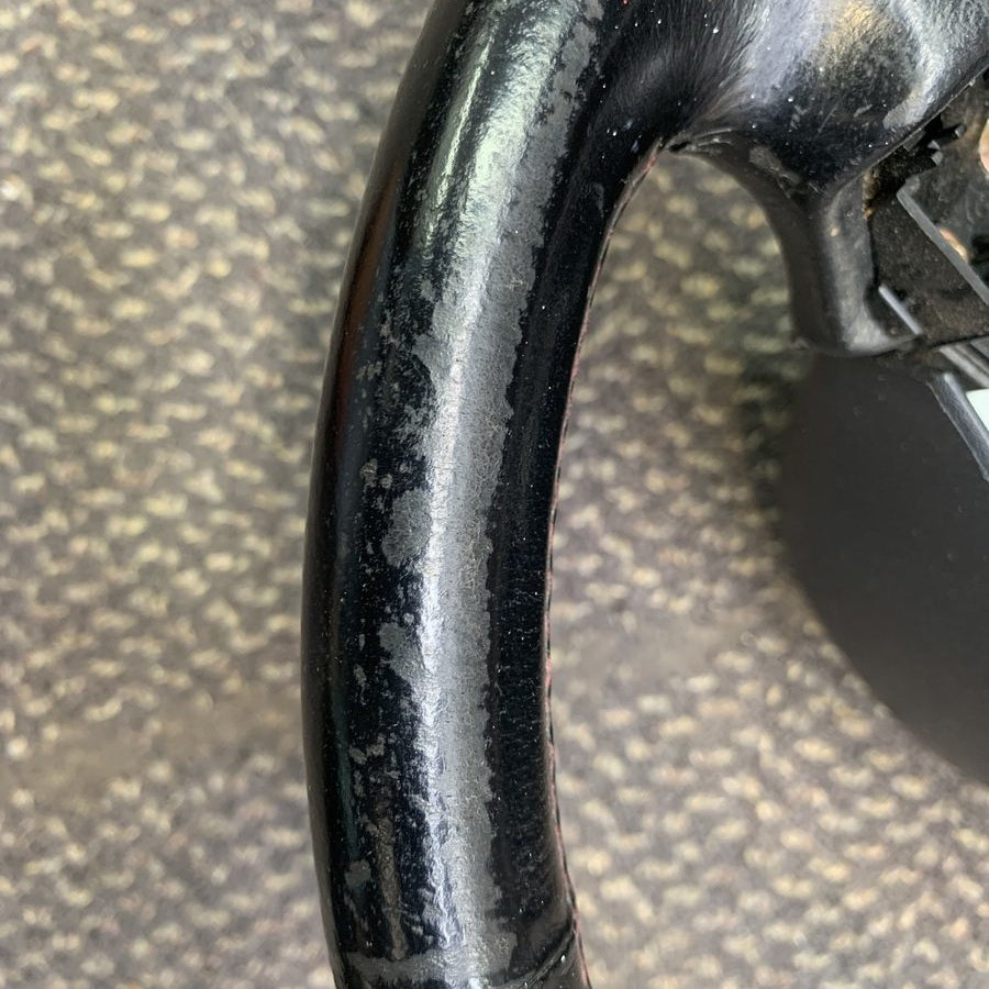 Black Leather Steering Wheel Repair Kit