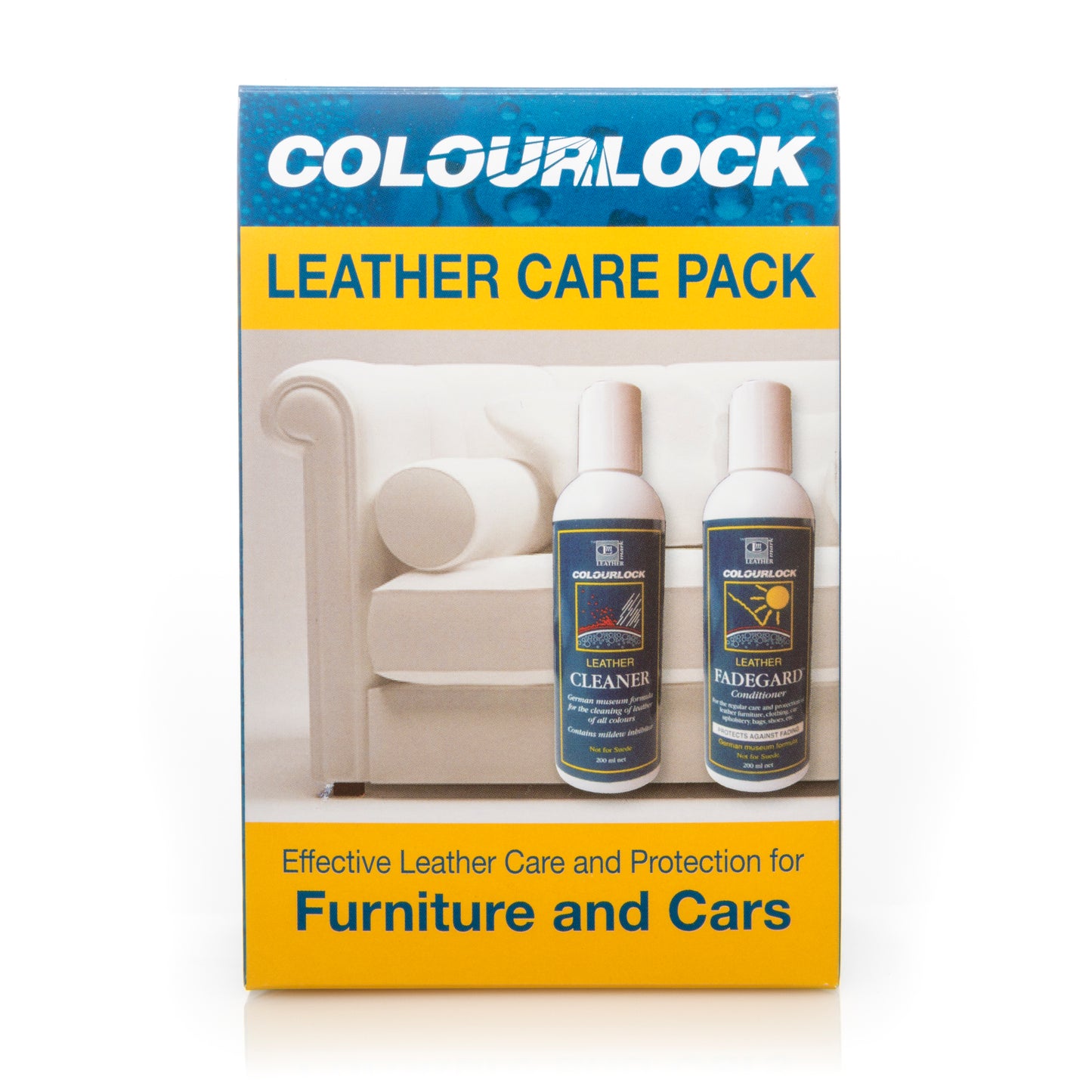 Colourlock Leather Conditioner Cleaner Care Pack