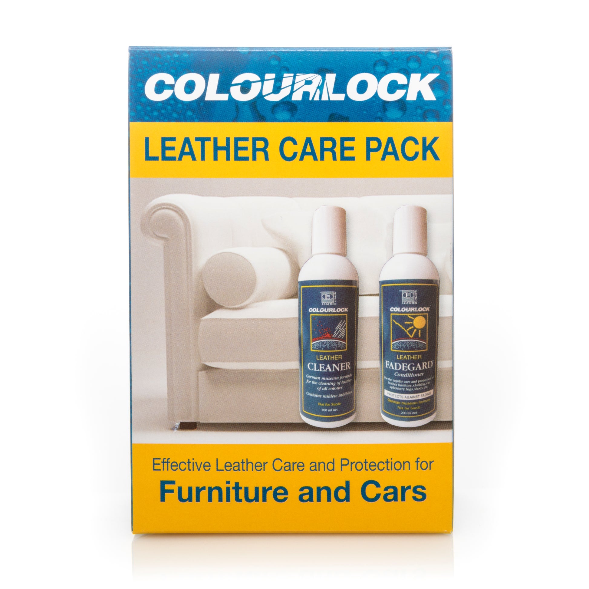 Colourlock Leather Conditioner Cleaner Care Pack