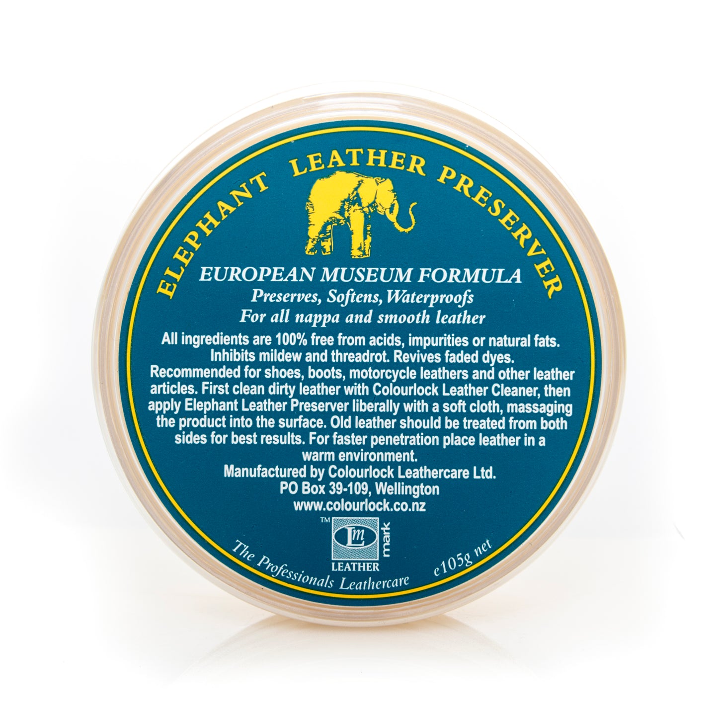 Colourlock Elephant Leather Preserver 105g